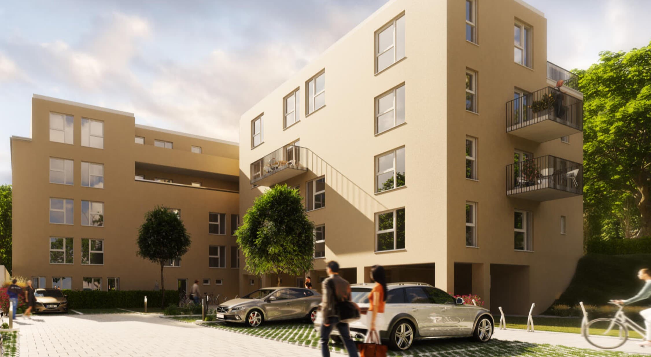 Wohnen am Loemühlenbach – Außenansicht