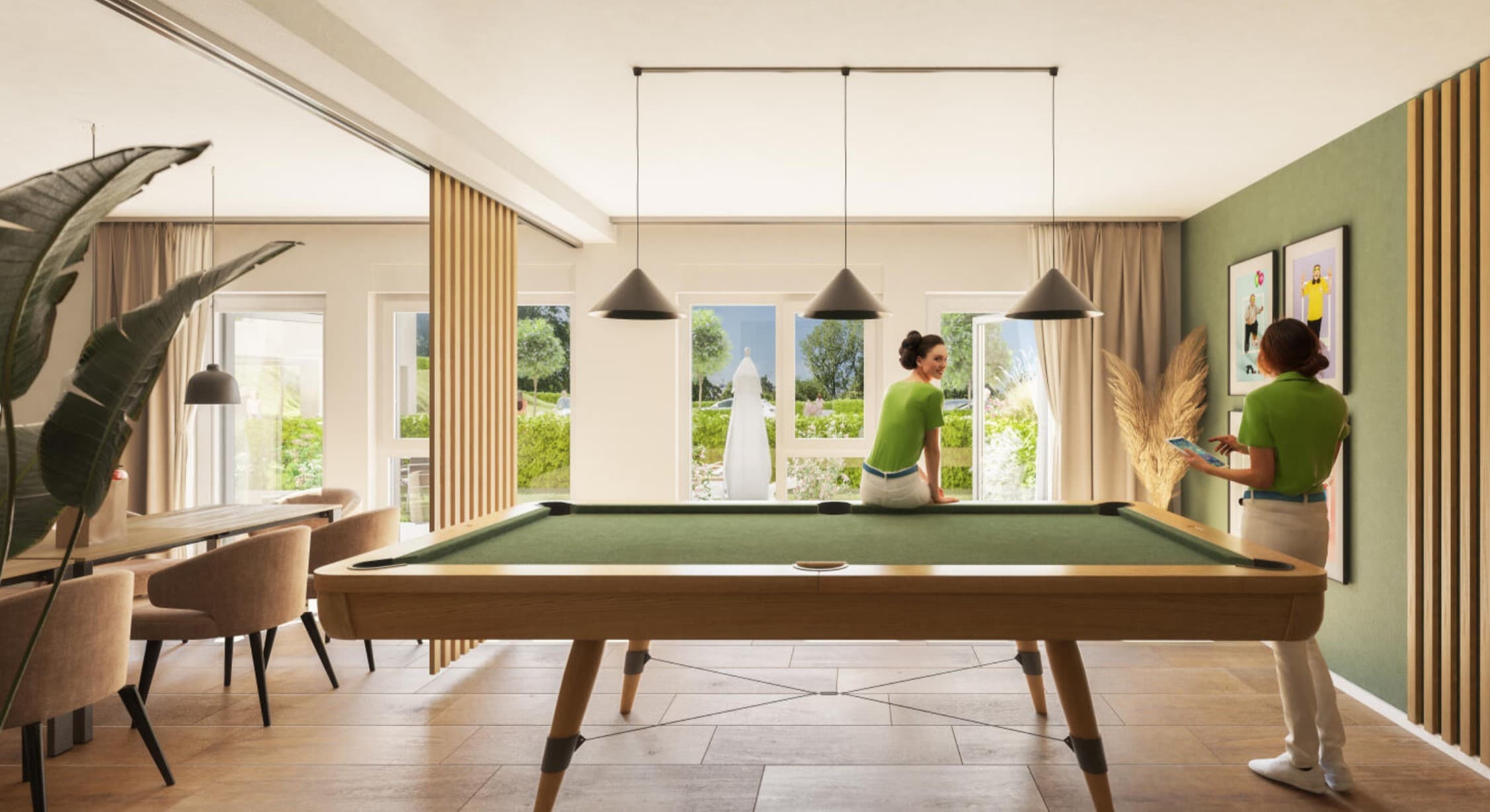 Wohnen am Loemühlenbach – Gemeinschaftsbereich